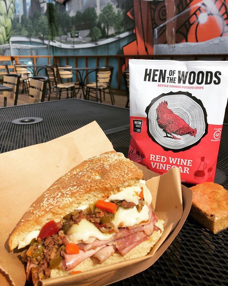 CateringByGoose's tweet photo. #MealDeal your choice of sandwiches or sausage + chips + non-alcoholic drink: $12 Monday - Friday — we’re open at 11am! #Muffaletta #BestOfIndySandwiches @indymonthly https://t.co/AdGaXKypYD