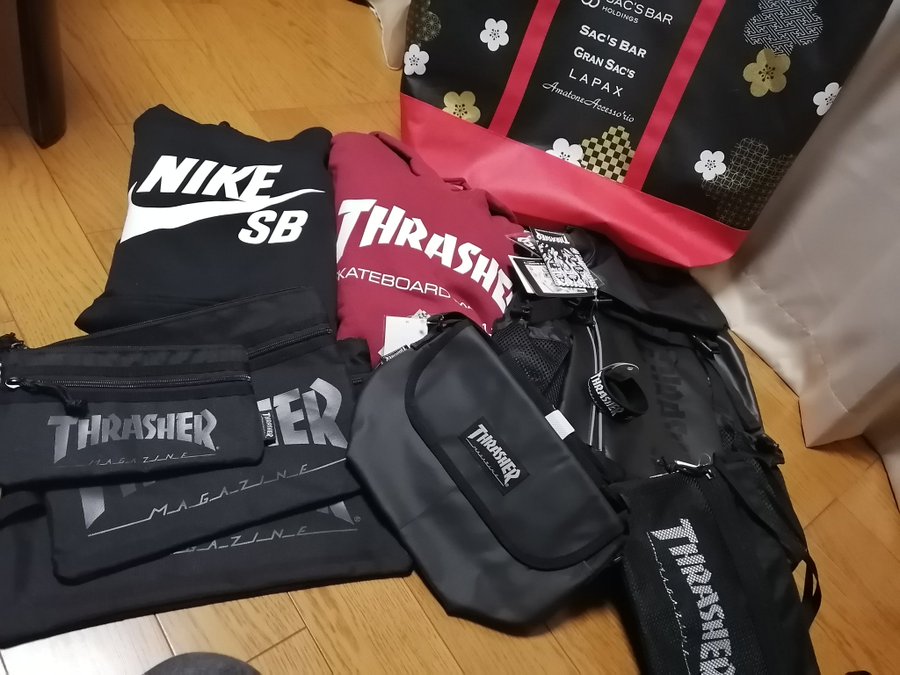 スラッシャー Thrasher 福袋22のネタバレ 発売日や中身紹介 福袋通販 店舗購入案内人