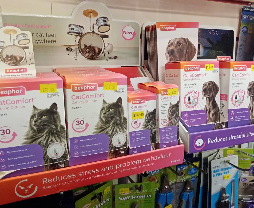 WagstersPet's tweet image. We have the thumbs up for @BeapharUK #Cat Calming Diffuser 🐱🐾👈
#calmcats #cats #dogs #petsarefamily