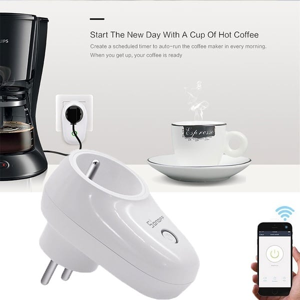 اصحى على مهلك ، وابدأ يومك بقهوة حارة جاهزة لك مزبطها لك #البيت_الذكي
من خلال مقابس الكهرباء الذكية

#جدة #مكة #المنزل_الذكي