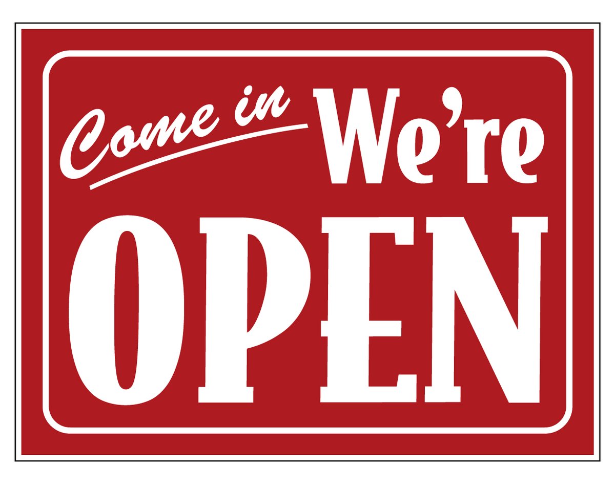 We are open! Regular operating hours resume today. 

#CutToPerfection #LaserCutting #Waterjet #Metal #CustomDesign #OpenForBusiness
