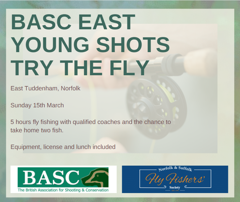 BASCEast's tweet photo. New young shots event for all those budding anglers in 2020 π£ for more information and bookings email eastern@basc.org.uk. #basc #bascevent #youngshots #flyfishing https://t.co/XkGAIMyVKq