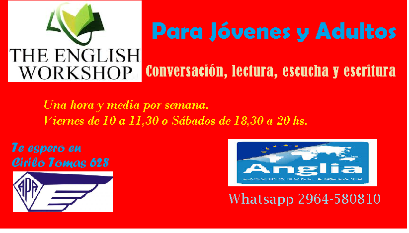 APATierraDelFu1's tweet photo. Comenzamos 2020 con todo!! Talleres de Inglés para Adultos, consulta lo que quieras,,, promociones y flexibilidad garantizada https://t.co/oVzl8XkTuM