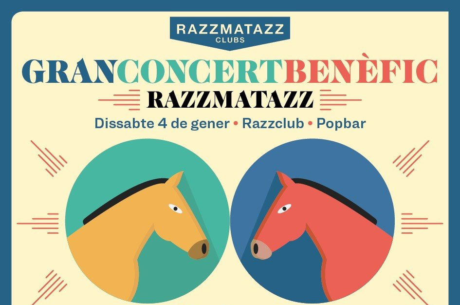 Iep! Bon plan per dissabte! Gran concert benèfic a <a href="/RazzmatazzClubs/">RazzmatazzClubs</a>! T'apuntes? 
Actuacions de:
🎶 Mujeres + <a href="/RuidoParaiso/">Ruido Paraíso</a> + <a href="/victoralgora/">victor centurion algora</a> + <a href="/AnibalRuido/">Aníbal Gómez</a> +  Dj Set La Britney Calva djs + <a href="/indiespot/">Radar x Indiespot</a> dj
🎫 Entrada aportació mínima 5€
ow.ly/EpDf50xGV6d