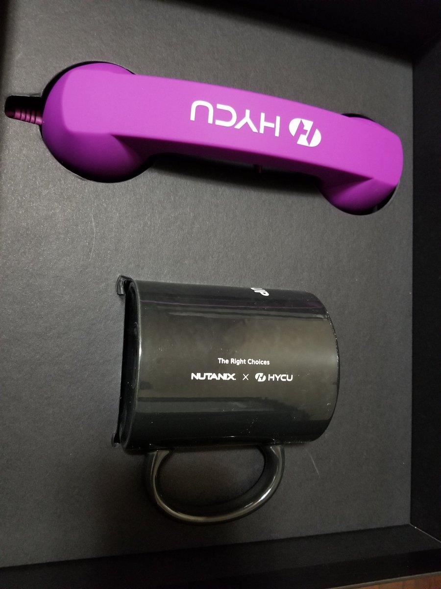 Thanks to <a href="/HYCUInc/">HYCU, Inc.</a> , I now have a direct link for backup solutions for <a href="/nutanix/">Nutanix Inc.</a> .  Next is to get the #batphone hooked up.