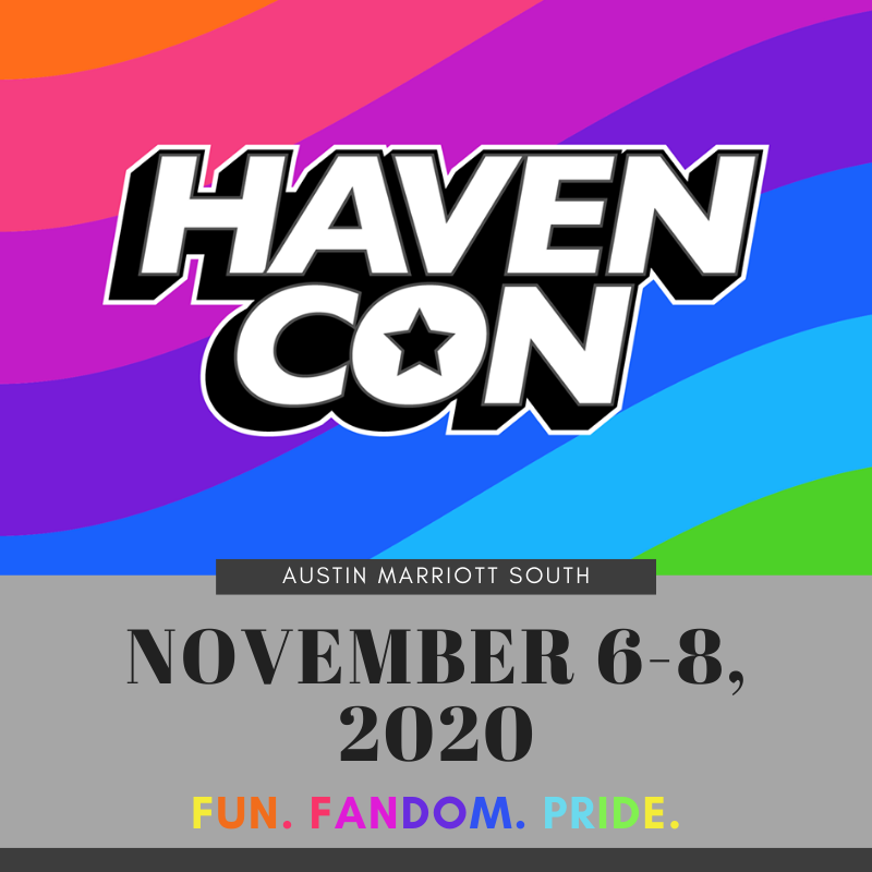 havencontx's tweet photo. HavenCon 2020!
November 6th-8th!
New dates, new location, it's a new decade of #HavenCon!
Check out our Website https://t.co/9xAGit1oKZ for more information and keep watching our social media for updates as the year progresses. https://t.co/R0lPo1ofD0