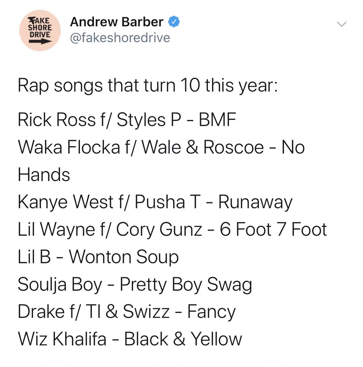 DatPiff's tweet photo. What’s the best song on this list? https://t.co/7FuxqncGXF