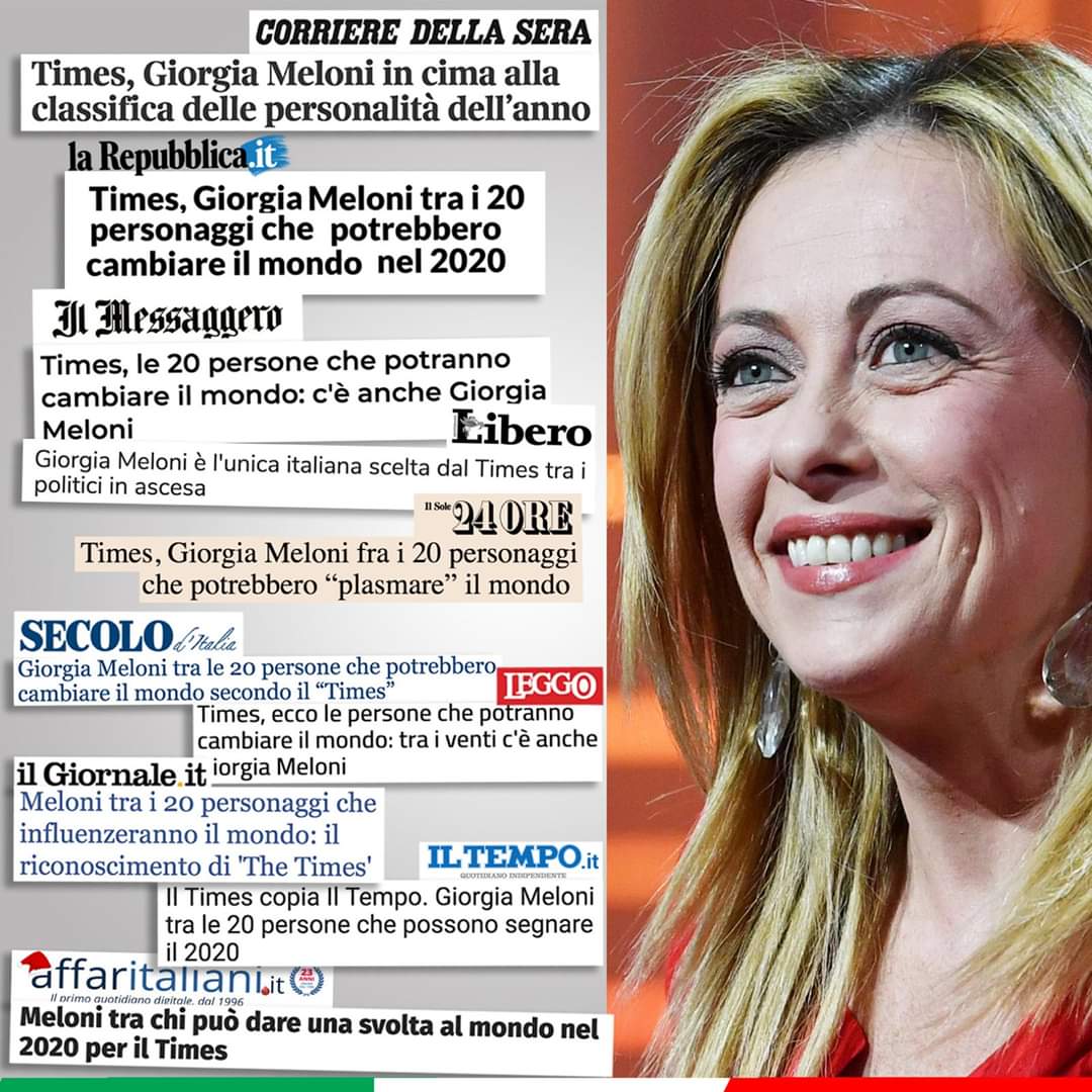 Giorgia Meloni tweet media