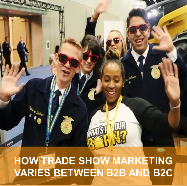 exhibitusinc's tweet photo. All #TradeShows are not created equally, but efficient marketing strategies can result in a successful experience in all the right ways. Our #MarketingProfs share insights on how trade show #marketing varies between #B2B &amp; #B2C. #DesignEngageMeasure  https://t.co/rq8mqO8uxx https://t.co/YIq2Cl87IM