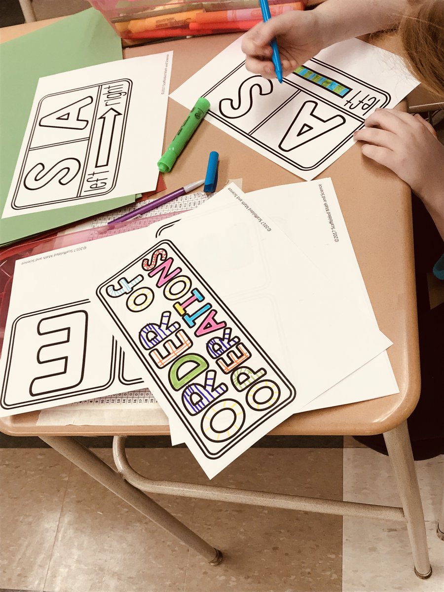 MSSauw's tweet photo. Adding colors to enhance cognitive skills and stimulate memorization of important data
#mathworkshop https://t.co/WK3ZdSEaO9