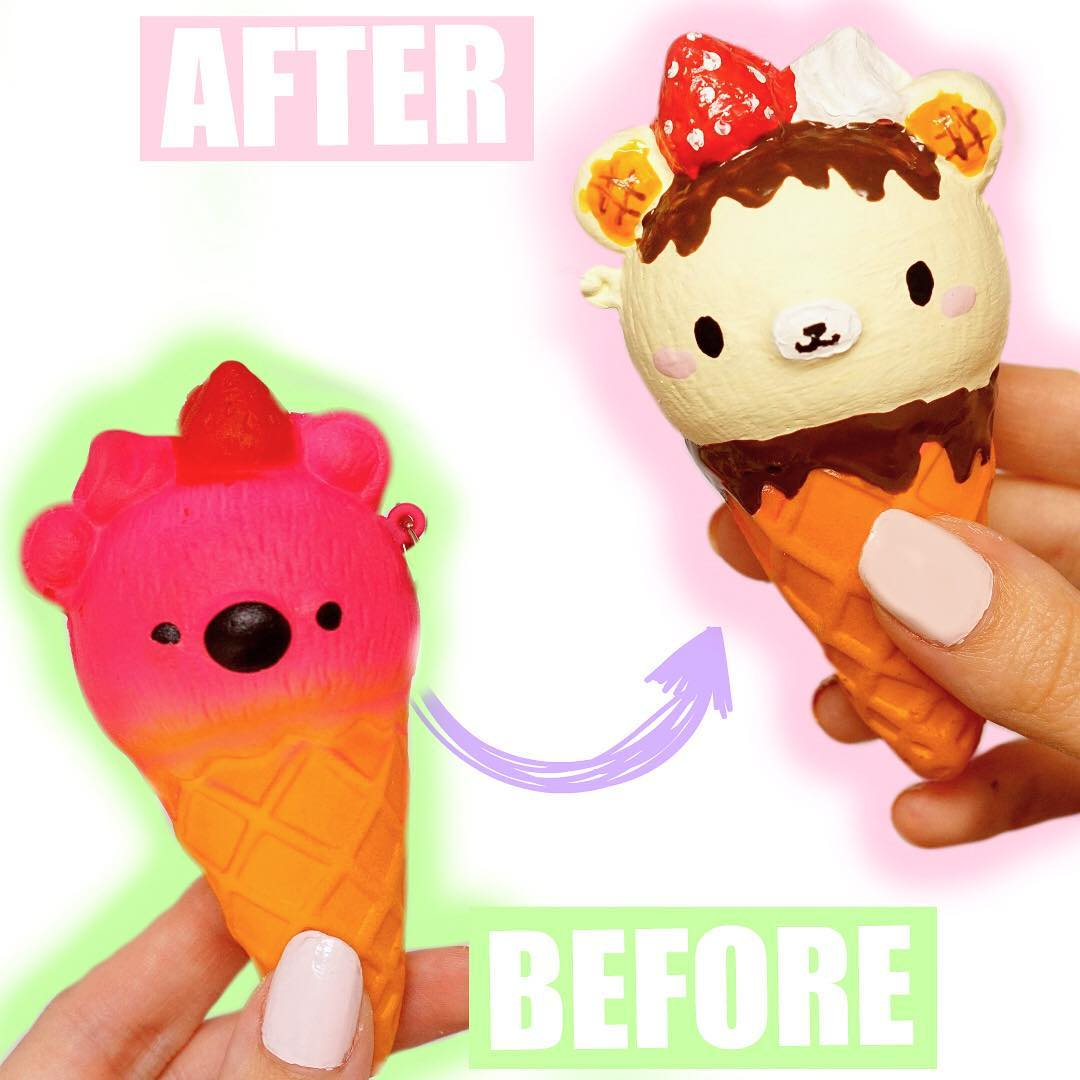 SquishyKiosk's tweet photo. 🌸 Out with the old, in with the new! 💖 Redecorate your favorite squishies by checking @chelseydiy's fun and cute Yummiibear tutorial here 🍦👉 https://t.co/WpoVd2pJVN

#squishykiosk #squishy #squishies #squishyshop https://t.co/vJQNkdRxcj