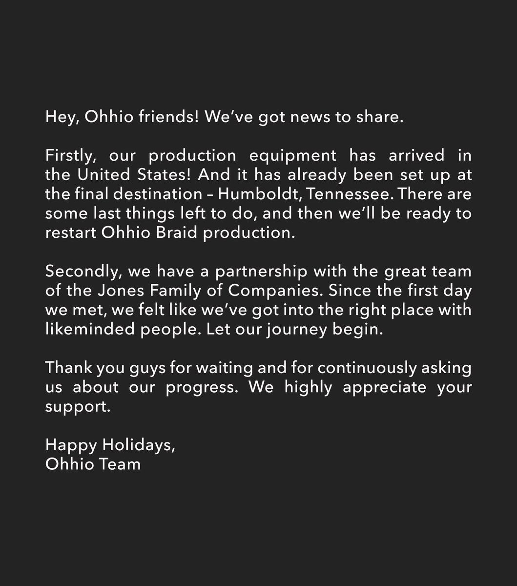 Subscribe to our newsletters to be the first to know when the Ohhio Braid collection will be restocked.
Ohhio.com/subscribe