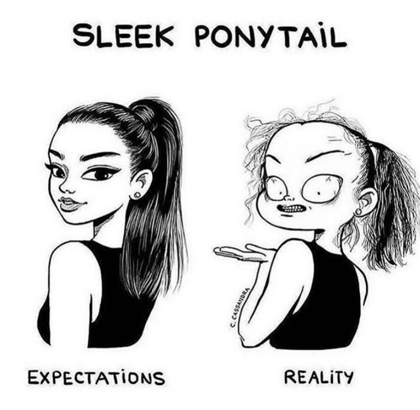The hair struggles are so real! Tap the ❤️ if you can relate 😂⠀⠀⠀⠀⠀⠀⠀⠀⠀