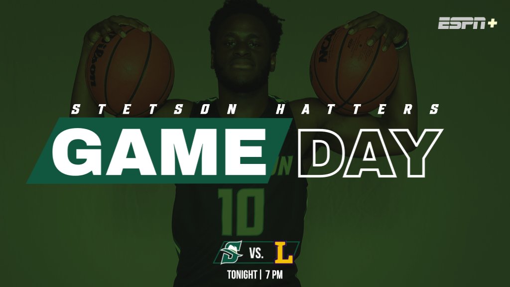 StetsonMBB's tweet photo. It's Game Day! The Hatters open ASUN Conference play tonight when defending champion Lipscomb visits DeLand
🤠🆚🐃
📍Edmunds Center
⏰7 pm
📺https://t.co/snYdEMsISq (ESPN+)
📻https://t.co/Deig4Eq1So
📊https://t.co/iEDWSKJ0pg
🎟️https://t.co/trgL562ZNg
#GoHatters
#ItsTime https://t.co/FT3UD2GOIB