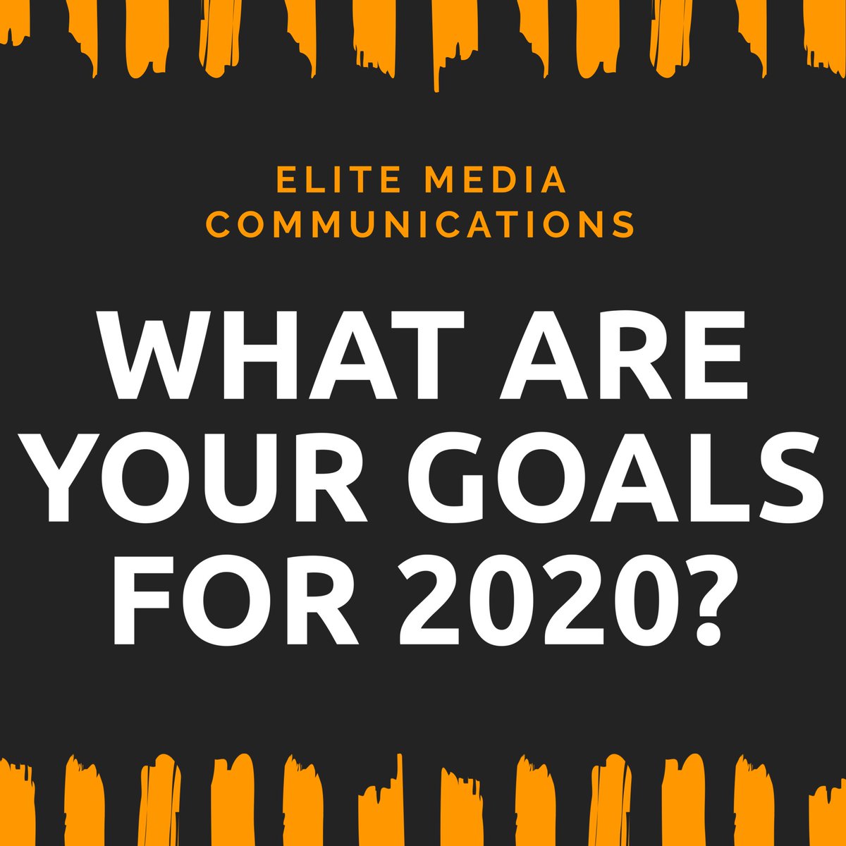 elitemediacom's tweet photo. It is only January 2nd and we all are still Motivated and inspired. What are your 2020 goals?
#goals #elitemediacommunications #motivation #inspired #newyou #habits https://t.co/pKyNi5xFqW