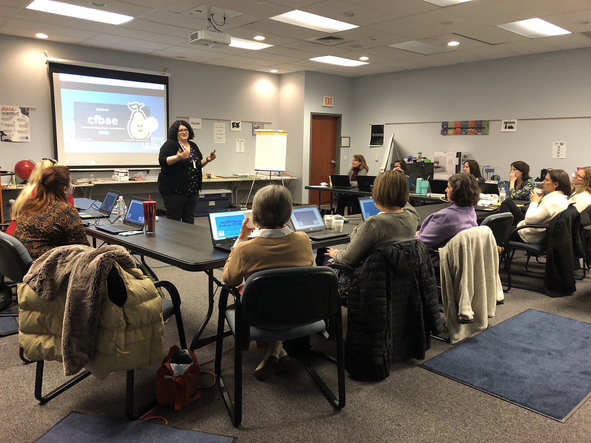 We are roaring into 2020 with <a href="/CMcLaughlinIU12/">Christina McLaughlin</a> and positive behavior training for <a href="/LincolnIU12/">Lincoln IU12</a> ESL teachers. The ESL team chooses the 1st school day of the new year for their winter in-service to reduce interruption of student services.