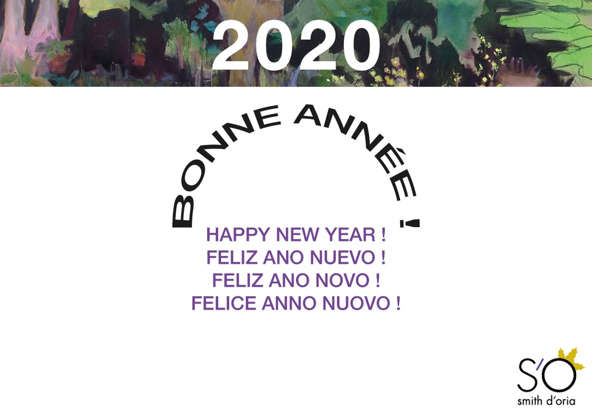 SO_SmithDOria's tweet photo. L’Equipe Smith d’Oria vous souhaite une bonne année 2020 ! #Voeux #BonneAnnée #HappyNewYear https://t.co/ZM3nbeMAXl