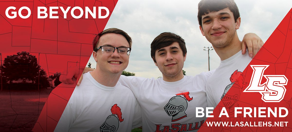 LaSallePride's tweet photo. Our January billboards are up! Have you seen them yet? #BeaFriend #BeanActor #BeaMusician #LRD @PrideofLaSalle @LSDPromoCrew https://t.co/EmMCZcuFuO