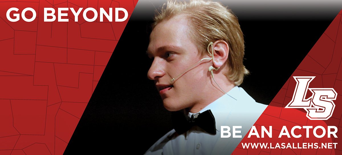 LaSallePride's tweet photo. Our January billboards are up! Have you seen them yet? #BeaFriend #BeanActor #BeaMusician #LRD @PrideofLaSalle @LSDPromoCrew https://t.co/EmMCZcuFuO
