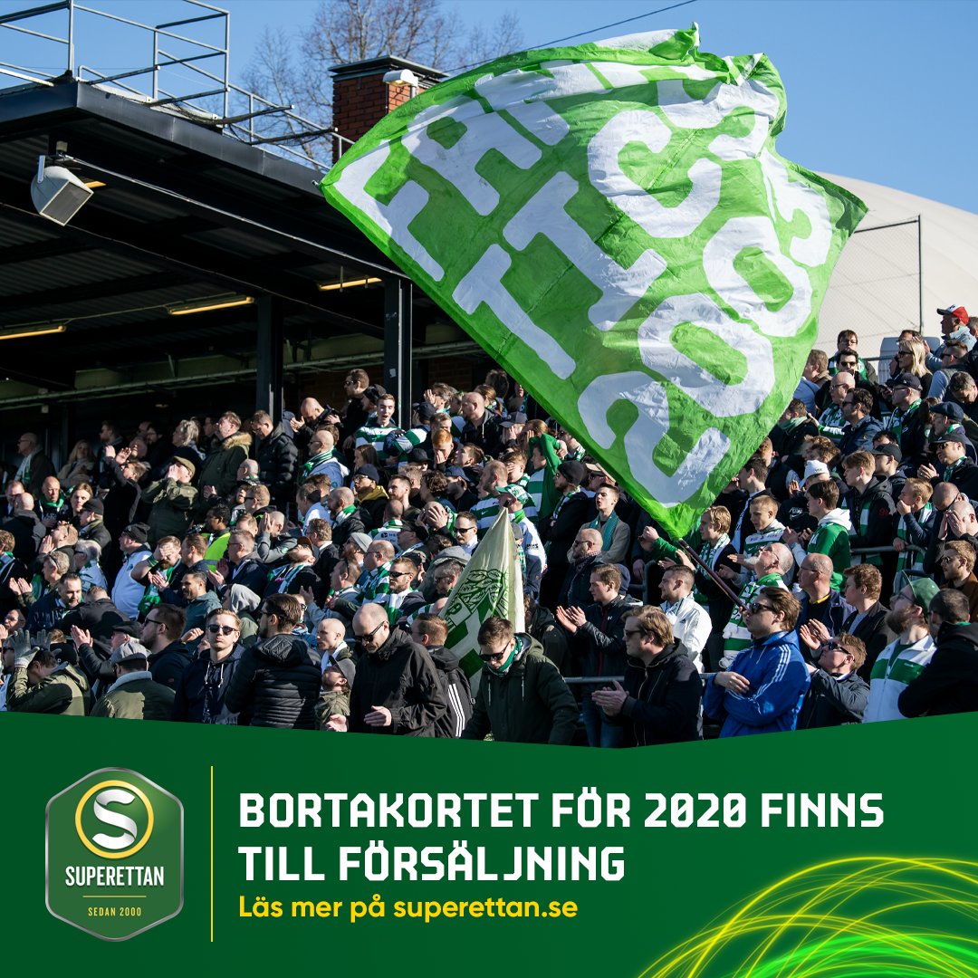 SuperettanSE's tweet photo. Gå på alla ditt lags bortamatcher i #Superettan med Bortakortet – nu finns det till försäljning för säsongen 2020 🙌🎫

📄Läs mer: https://t.co/3brfkPm0Cu https://t.co/ETS8gIkhVF