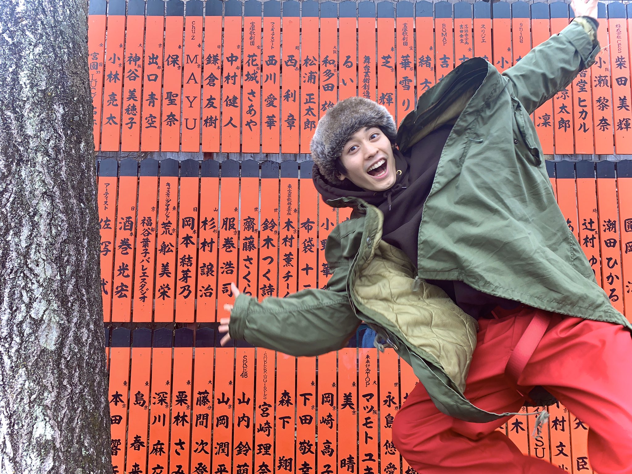 小林亮太 僕の名前を探せ 躍動感 京都初詣 てろんと戯れて 二度目の劇場版ヒロアカ 父とサウナと銭湯 帰京後 舞台 刀剣乱舞 初観劇 めちゃくちゃ良かったです 陣くんむっさんの熱に涙 そしてしんちゃん始めました ぎゅっと詰め込んだ