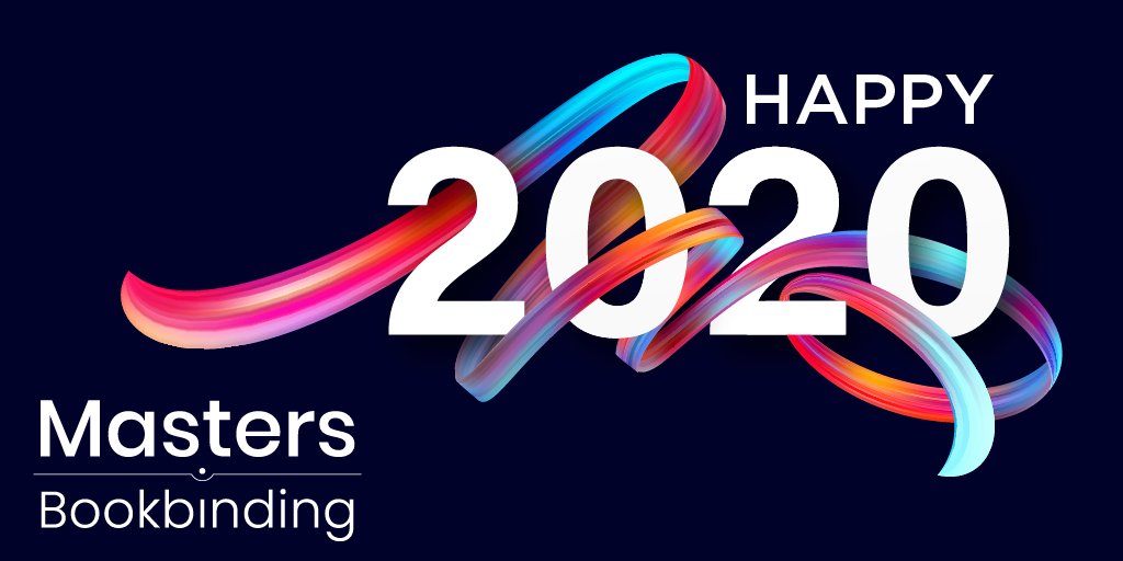 MasterBookBind's tweet photo. Happy 2020! Here's to a great new decade! Hope yours is filled with success, happiness and good health. https://t.co/JDRNEDFGJ0