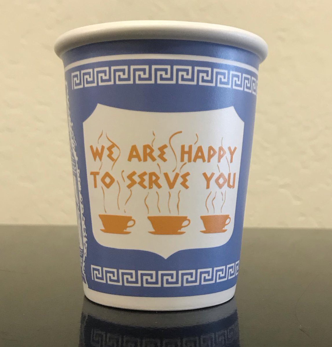 EpiphanyABQ's tweet photo. 🆕 “We are happy to serve you” ten ounce, ceramic mugs now available in-store. Grab this blast from the past while they last! Only fourteen dollars. #shopabq https://t.co/vc5KDNxiuH