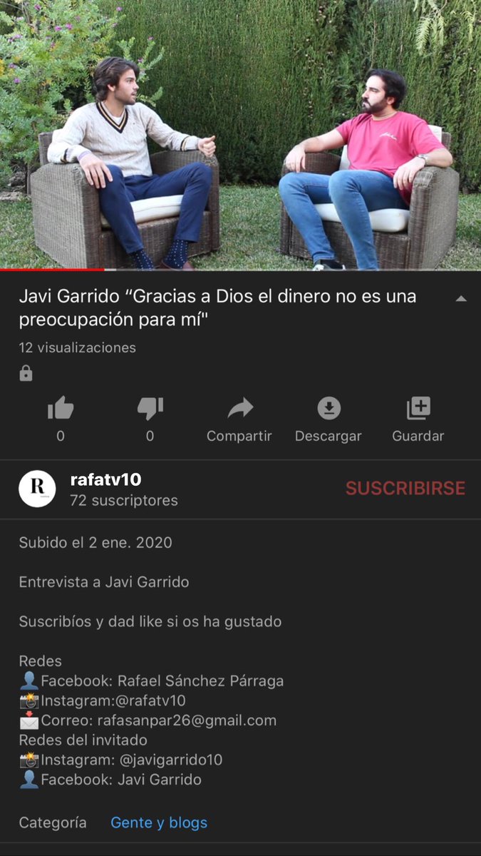 javigarrido10's tweet photo. Os dejo aquí el enlace de una entrevista que hice con Rafa Sanchez la semana pasada. 

¡Espero que os guste tanto como a mi!❤️🙌🏽

https://t.co/o6HEhhxCHX https://t.co/uFIkdlFNIS