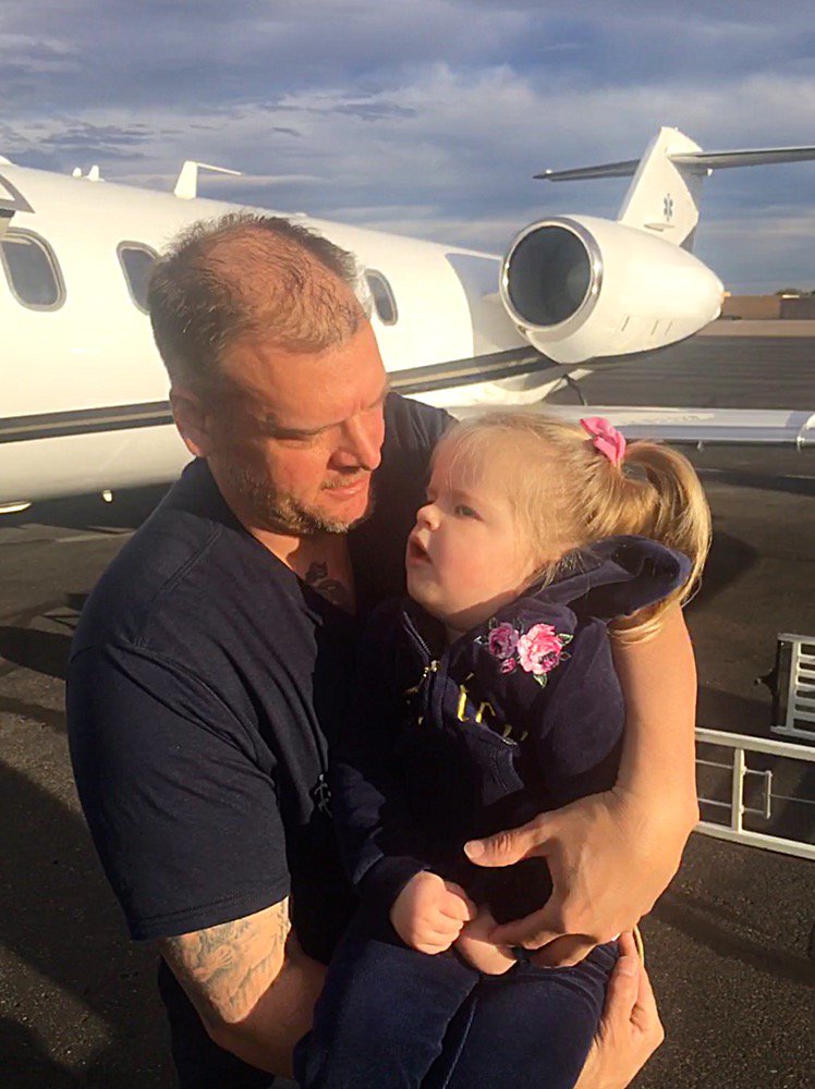 flyair7's tweet photo. The Beautiful Warrior Princess. Wings of Humanity just transported another young child (drowning victim) to New Orleans yesterday for specialized treatment. The Hospital staff named her the The Warrior Princess because she is a miracle and so strong. https://t.co/6XPHnJK8Xp https://t.co/KeqmUirmcG