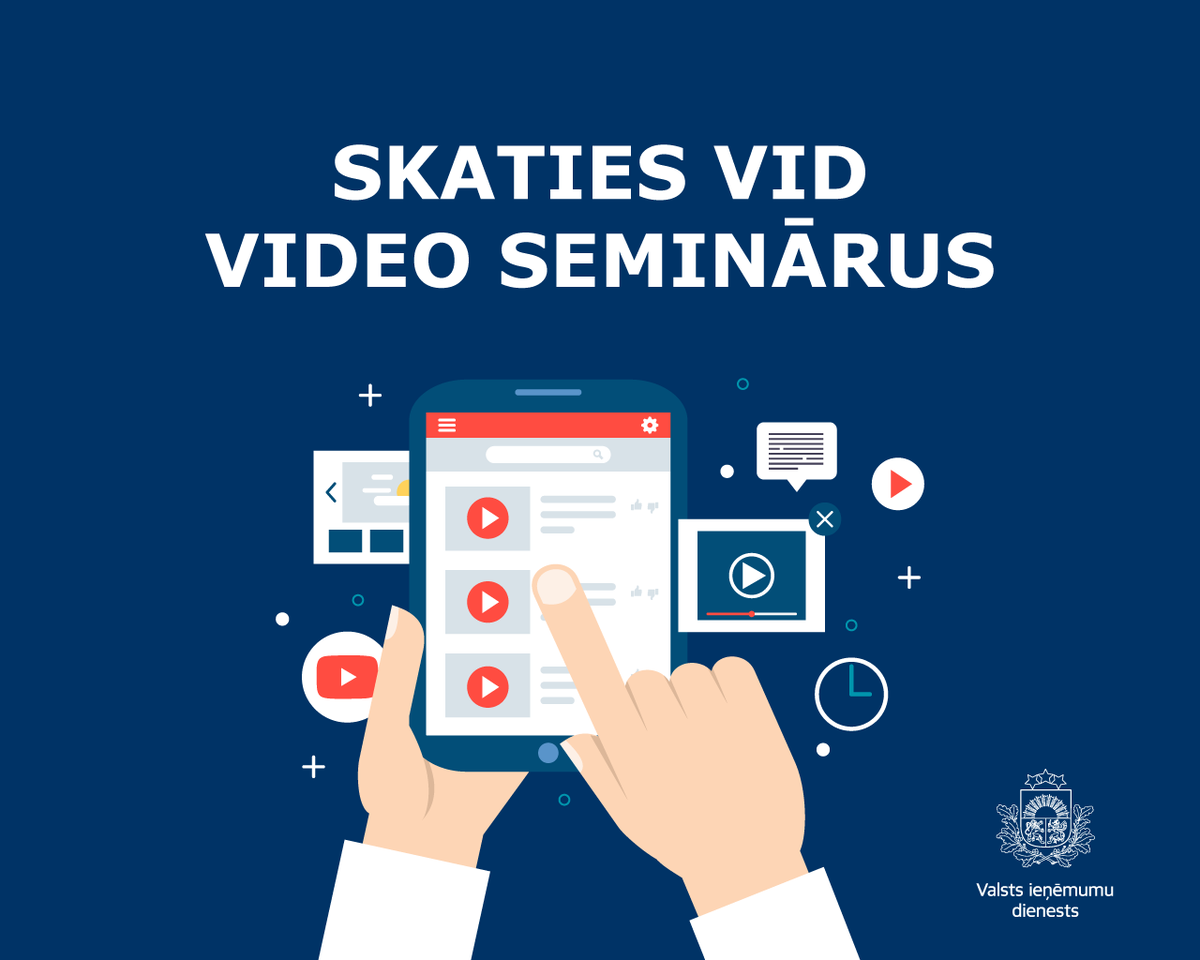 vid_gov's tweet photo. Nebēdā, ja nevarēji ierasties uz kādu no VID informatīvajiem semināriem! 😉
Noskaties seminara video ierakstus par dažādām tēmām šeit: https://t.co/9MDHgMtLBb
✒️Priecāsimies, ja pēc noskatīšanās aizpildīsi novērtēšanas aptauju, lai palīdzētu padarīt seminārus vēl saistošākus! https://t.co/ATfz8KOpZl