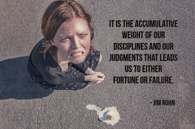 gary_hensel's tweet photo. It is the accumulative weight of our disciplines and our judgments that leads us to either fortune or failure. - Jim Rohn #quote https://t.co/1nkDCbpRUS