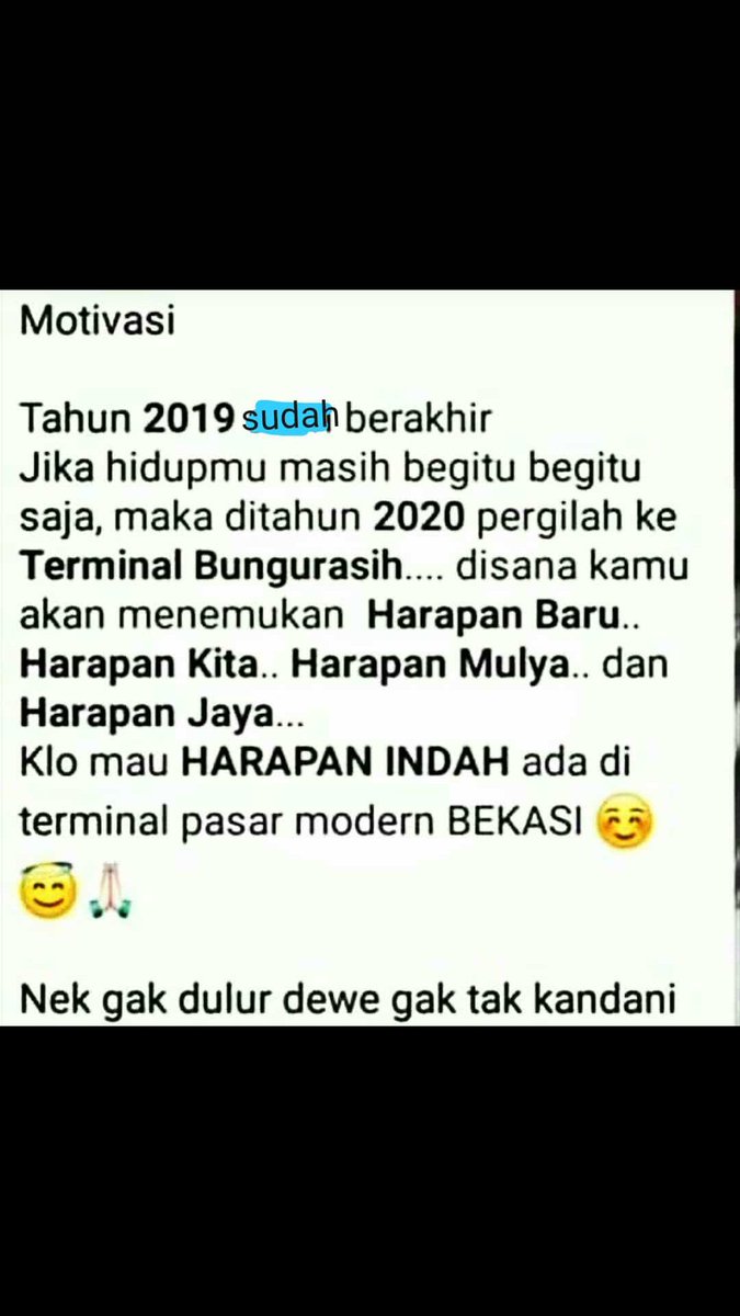 Sebuah motivasi gaess 😀