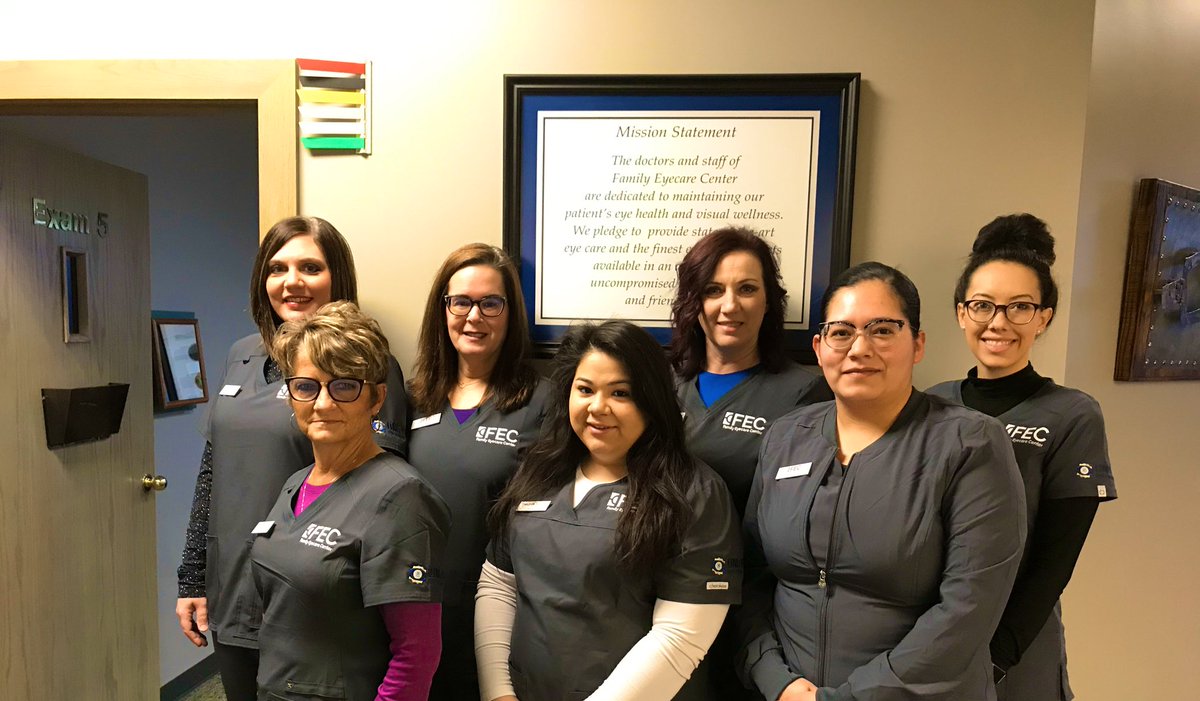 FECVision's tweet image. Our clinical care team rocking some new scrubs for #2020 #FecVision #2020Vision