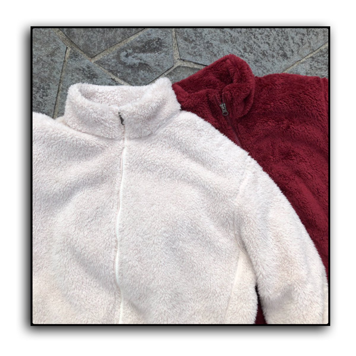 Partner Boa-Fleece Jacket🐾
💴:¥8200
🎨:Beige / Burgundy
📏:S〜XL

1/3 AM10:00〜
roughsketch1.thebase.in