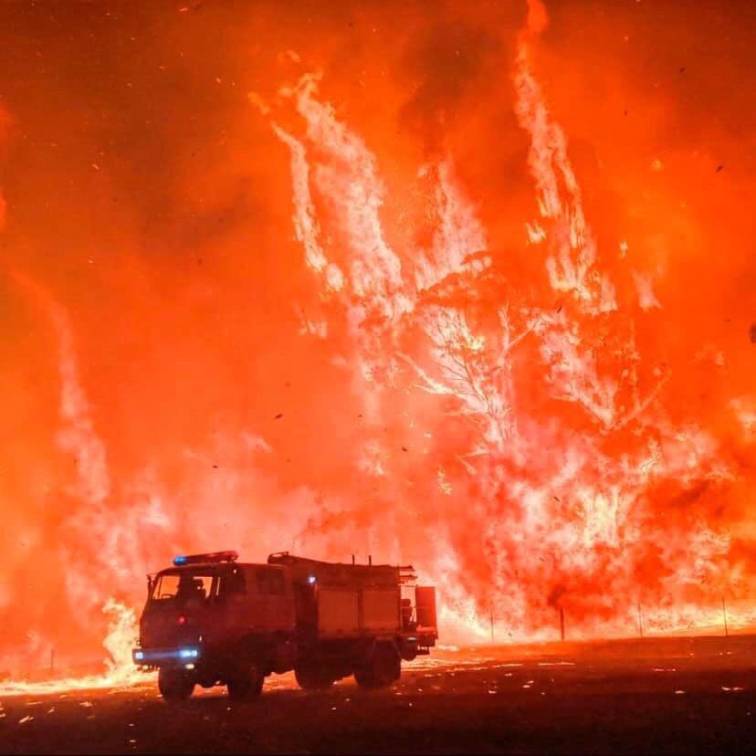 KResearcher's tweet photo. The bush fires in Australia look like something out of this World. In Kenya we joke a lot about wild animals in Australia. Unfortunately, estimates indicate that nearly 500 million animals have been killed so far including 8,000 Koalas. Prayers to the people down South. https://t.co/UJHLzyCRTg