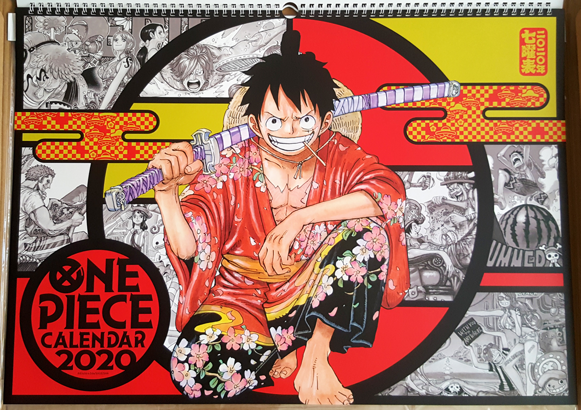 Collectibles Other Anime Collectibles Wall Calendar One Piece From Japan