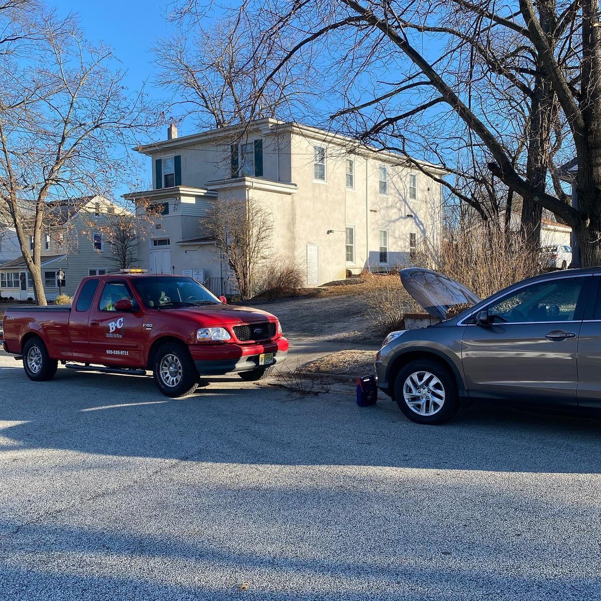 These cold mornings can play havoc with your battery leaving you stuck, give us a call at 609-526-8711, we will come to you and test your battery. #cold #coldweather #deadbattery #jumpstart #batteryboost #batterytester #honda #hondacrv #ford #fordf150 #fordservicetruck