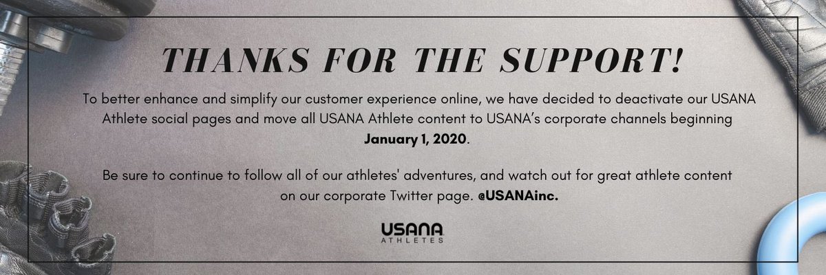USANA Athletes tweet media