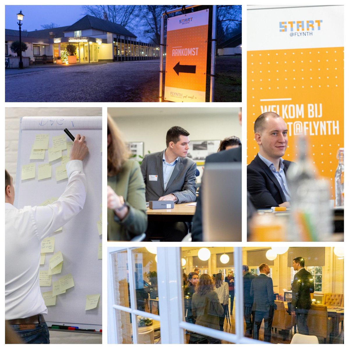 Ontvangst nieuwe collega”s in #elspeet bij <a href="/mennorode/">Hotel Mennorode</a>. Nieuw jaar nieuw onboardingsprogram. werkenbijflynth.nl.