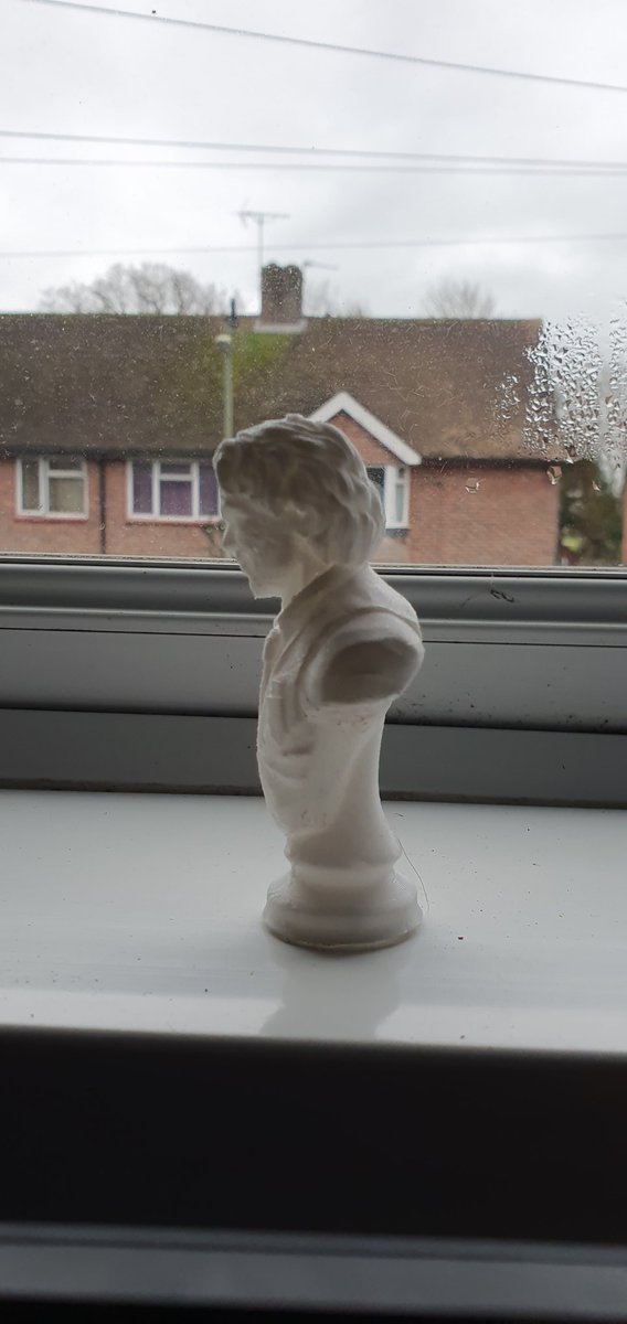 BeardyCosplayer's tweet photo. I cant remember which made this but my first proper test of my #flashforgefinder the design was on @Cults3D and just cleaned up by hand now to prime. https://t.co/bM49wwPrZW