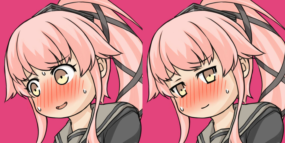 艦これ 新年の任務したりスポーツ王見ながら描いていた由良のドキドキ表情集 艦これ 由 須田のイラスト