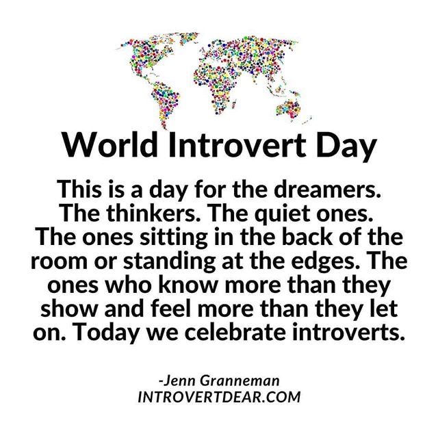 EnergyHealingGA's tweet photo. #worldintrovertday As an “extroverted introvert” myself, I can fully appreciate both worlds but tend to lean more towards the introspective side of things. Reach out to your favorite introvert and let them know you appreciate them...via a text 😉 

#energy https://t.co/qkoILZJpWq