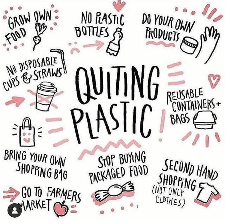January is a time for quitting many things as we enter ‘new year new me’ mode! Let’s add Quit #SingleUsePlastic to that list and start 2020 in a more #eco #sustainable way. Thanks to @BlueOceanAction for a fab graphic with some great pointers! 🙏