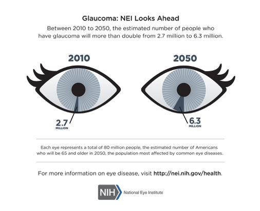 2.7 million Americans have #glaucoma, but only half of them know it! Learn about what you can do to protect your vision: nei.nih.gov/learn-about-ey… #GlaucomaAwarenessMonth