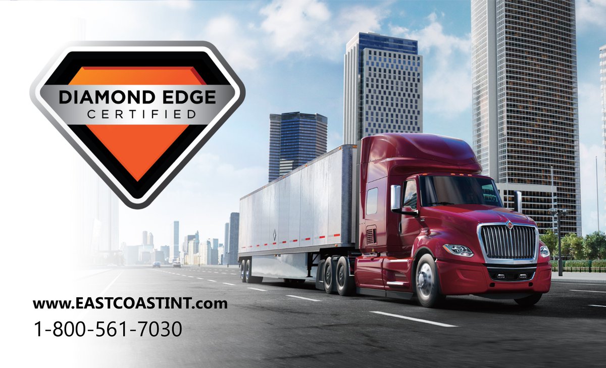 EIntl's tweet photo. Come and experience the difference of a Diamond Edge certified International Truck dealer. "Everything we do is driven by you." https://t.co/UQqnKYk28o | 1-800-561-7030 #Uptime #DiamondEdgeCertified #CumminsCertified #FullServiceDealer #InStockInventory #AllMakes https://t.co/JIEMVlbasf