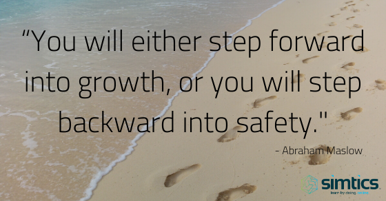 SIMTICS's tweet photo. “You will either step forward into growth, or you will step backward into safety.” - Abraham Maslow
#quote #quoteoftheday #SIMTICS https://t.co/rpt5doJoo0