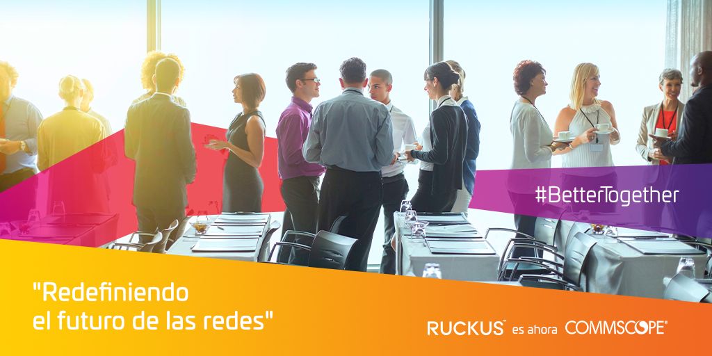 CommScope's tweet image. Creamos nuevas arquitecturas desde el núcleo de la red hasta el borde, logrando así, un crecimiento en nuestro portafolio de soluciones. ¡Juntos somos más fuertes! #RuckusWireless

#CommScopeCALA  #ThinkFiber #BetterTogether