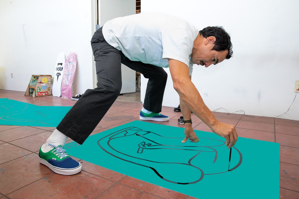 Artist Geoff McFetridge keeps it comfy 