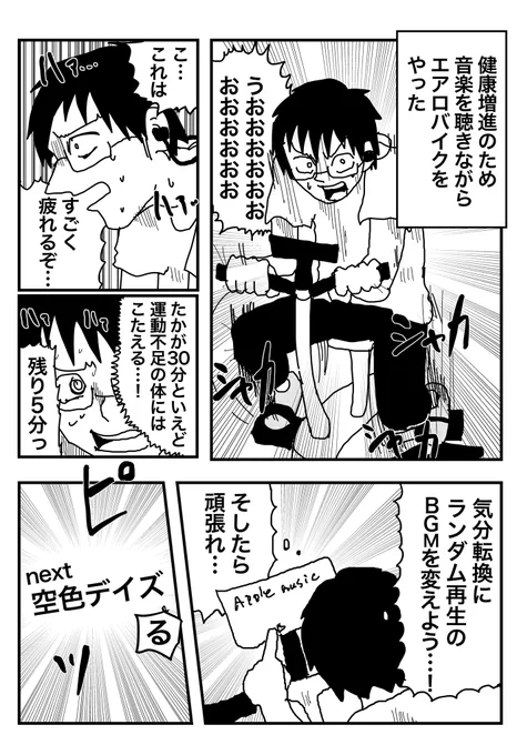 螺旋式エアロバイク#たむらの日記 