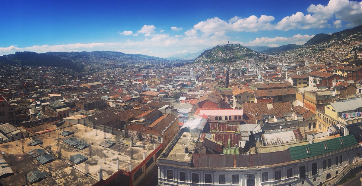 Our January Term students arrived in Quito, Ecuador yesterday. Check out our Instagram for #StudentTakeovers from equator! 

Bienvenidxs a Quito!

[Image is of the Quito skyline.]

#Jterm #Ecuador #Quito #SocialandPoliticalTransformation
